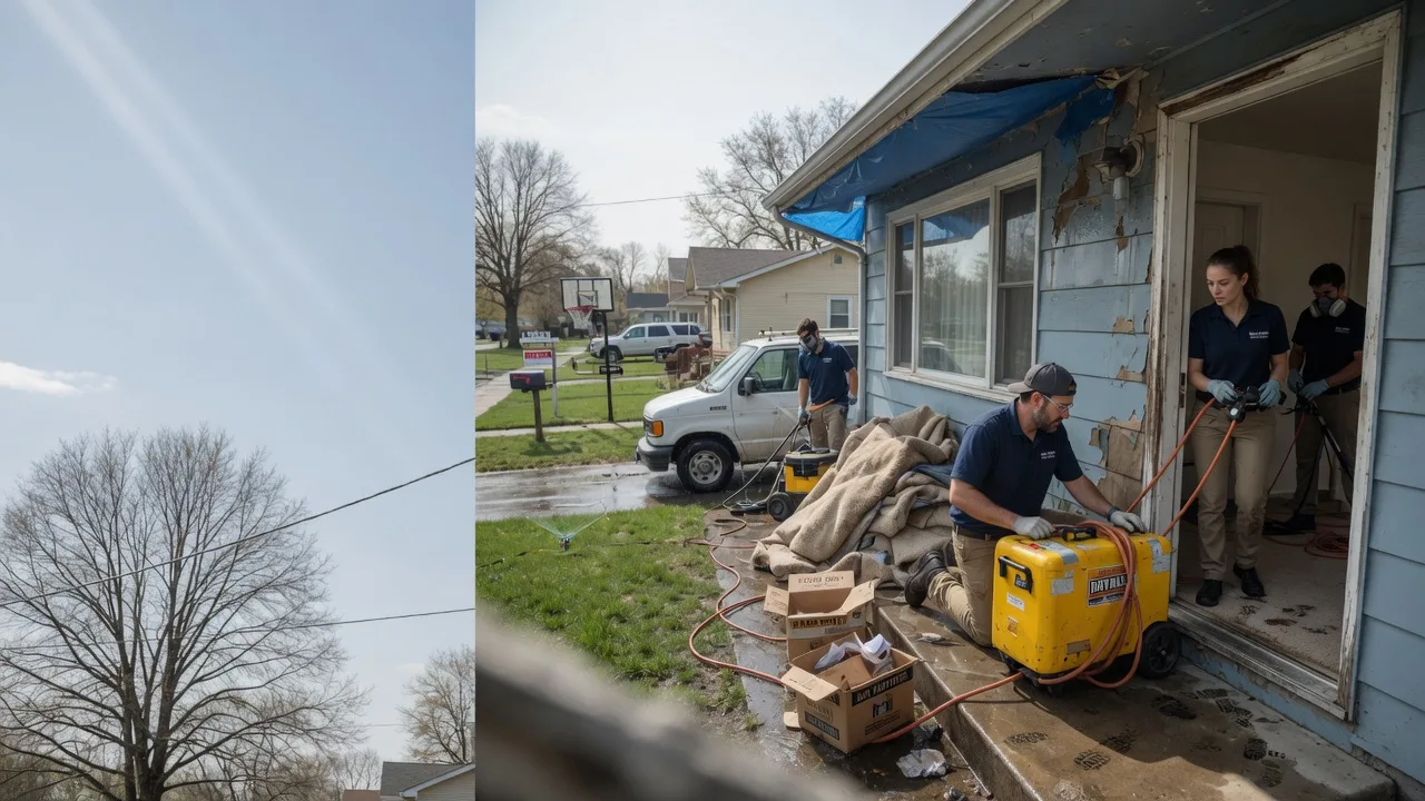 Basement Flood Cleanup in Paron, AR near me